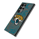 Jacksonville Jaguars Paisley MagSafe Compatible Phone Case for Samsung Galaxy