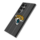Jacksonville Jaguars Text Backdrop MagSafe Compatible Phone Case for Samsung Galaxy
