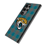 Jacksonville Jaguars Plaid MagSafe Compatible Phone Case for Samsung Galaxy