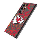 Kansas City Chiefs Paisley MagSafe Compatible Phone Case for Samsung Galaxy