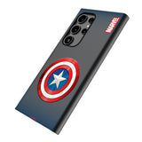 Marvel Avengers Captain America Grid MagSafe Compatible Phone Case for Samsung Galaxy