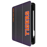 Clemson University Tigers Personalized Linen Tablet Case for Apple iPad