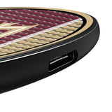 Florida State University Seminoles Athletic Wordmark Mesh 15-Watt Wireless Charger