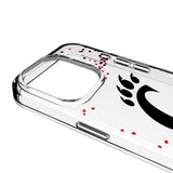 University of Cincinnati Bearcats Confetti Clear Phone Case for Apple iPhone