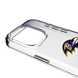 Baltimore Ravens Linen Clear Phone Case for Apple iPhone
