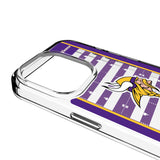 Minnesota Vikings Field Clear Phone Case for Apple iPhone