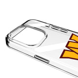Washington Commanders Personalized Tilt Clear Phone Case for Apple iPhone