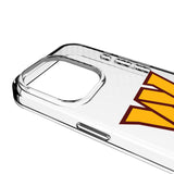 Washington Commanders Personalized EndZone Plus Clear Phone Case for Apple iPhone