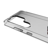 University of Arkansas Fayetteville Razorbacks Linen Clear Phone Case for Samsung Galaxy