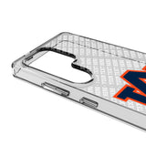 University of Auburn Tigers Personalized EndZone Plus Clear Phone Case for Samsung Galaxy