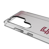 Florida State University Seminoles Athletic Wordmark Linen Clear Phone Case for Samsung Galaxy