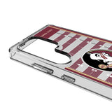 Florida State University Seminoles Field Clear Phone Case for Samsung Galaxy