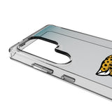 Jacksonville Jaguars Linen Clear Phone Case for Samsung Galaxy