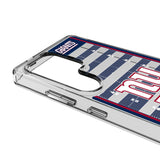 New York Giants Field Clear Phone Case for Samsung Galaxy