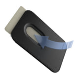 Baltimore Ravens Linen Black Magnetic Credit Card Wallet