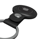 University of Auburn Tigers Personalized Insignia Black Airtag Holder