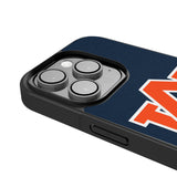 University of Auburn Tigers Personalized Stripe Bump Phone Case for Apple iPhone
