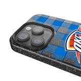 Oklahoma City Thunder Plaid Bling Phone Case