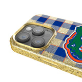 University of Florida Gators Plaid Bling Phone Case
