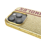 Florida State University Seminoles Athletic Wordmark Sidebar Bling Phone Case