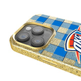 Oklahoma City Thunder Plaid Bling Phone Case