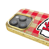 Kansas City Chiefs Plaid Bling Phone Case