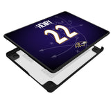 Derrick Henry Baltimore Ravens 22 Ready Laptop Case