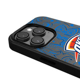 Oklahoma City Thunder Paisley MagSafe Compatible Phone Case for Apple iPhone