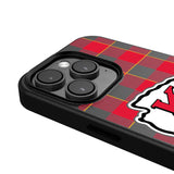 Kansas City Chiefs Plaid MagSafe Compatible Phone Case for Apple iPhone