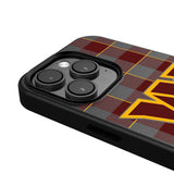 Washington Commanders Plaid MagSafe Compatible Phone Case for Apple iPhone