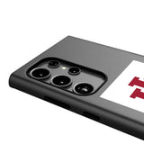 Indiana University Hoosiers Text Backdrop MagSafe Compatible Phone Case for Samsung Galaxy