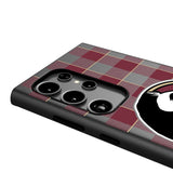 Florida State University Seminoles Plaid MagSafe Compatible Phone Case for Samsung Galaxy