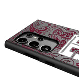 Texas A&M University Aggies Paisley MagSafe Compatible Phone Case for Samsung Galaxy