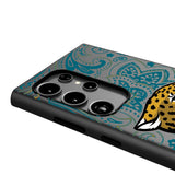 Jacksonville Jaguars Paisley MagSafe Compatible Phone Case for Samsung Galaxy