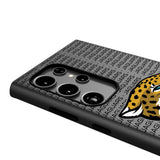Jacksonville Jaguars Text Backdrop MagSafe Compatible Phone Case for Samsung Galaxy