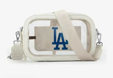 MLB Los Angeles Dodgers Clear Crossbody Bag