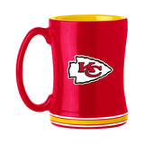 Kansas City Chiefs Sculpted Relief Mug