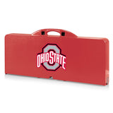 Ohio State Buckeyes - Picnic Table Portable Folding Table with Seats