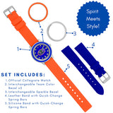 Florida Gators Unisex Colors Watch Gift Set