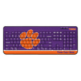 Clemson University Tigers Personalized Endzone Solid Wireless USB Keyboard