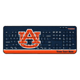 University of Auburn Tigers Personalized Endzone Solid Wireless USB Keyboard