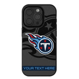 Tennessee Titans Personalized Tilt Bump Phone Case for Apple iPhone