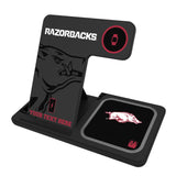 University of Arkansas Fayetteville Razorbacks Personalized Tilt 3 in 1 Charging Station