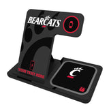 University of Cincinnati Bearcats Personalized Tilt 3 in 1 Charging Station