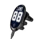 CeeDee Lamb Dallas Cowboys 88 Ready Wireless Mag Car Charger