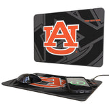 University of Auburn Tigers Personalized Tilt 15-Watt Wireless Charger and Mouse Pad