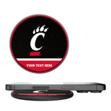 University of Cincinnati Bearcats Personalized Endzone Solid 15-Watt Wireless Charger