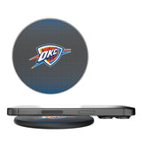 Oklahoma City Thunder Linen 15-Watt Wireless Charger