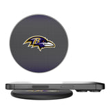Baltimore Ravens Linen 15-Watt Wireless Charger