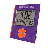 Clemson University Tigers Personalized Hatch Wall Clock